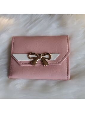 PINK Bow Wallet Perfect For Spring Summer